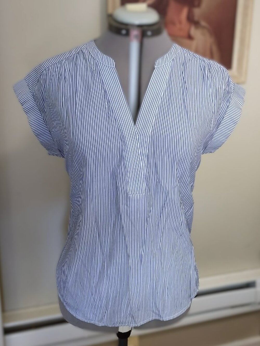 Apt. 9 Pinstripe Blouse